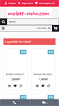 Mobile Screenshot of molett-ruha.com