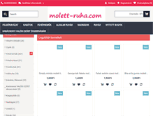 Tablet Screenshot of molett-ruha.com